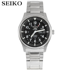 seiko watch men 5 automatic watch Luxury Brand Waterproof Sport Wrist Watch Date mens watches diving watch relogio masculin SNZG