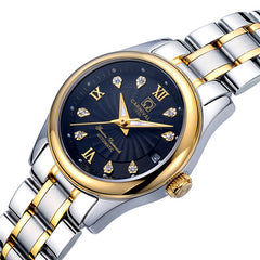 Carnival switzerland sapphire mechanical women watch luxury brand genuine leather waterproof watches women reloj bayan kol saati