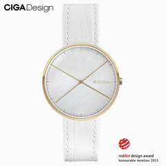 CIGA DESIGN CIGA Quartz Watch Star Watch Womens Simple Fashion Ladies Watch Wins Red Dot Design Award X series