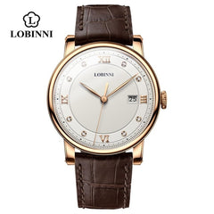 Switzerland Watch Luxury brand lovers Wristwatch Sapphire Vintage Quartz Watch Leather Montre Couple Watch xmas Gift Men women