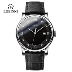 Switzerland Watch Luxury brand lovers Wristwatch Sapphire Vintage Quartz Watch Leather Montre Couple Watch xmas Gift Men women