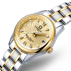 Carnival Switzerland Sapphire Mechanical Women Watches Luxury Brand Full Steel Ladies Waterproof Automatic Watch Women kol saati