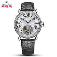 seagull watch men tourbillon mechanical watch watch women Couple watchManual winding mechanical watch stainless steel watch 6035