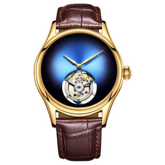 2019 New GUANQIN Tourbillon Men watches top brand luxury Skeleton Men Sapphire mechanical watch Relogio Masculino