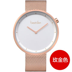 Bestdon Couple Watch For Lovers Minimalist personalized Trending Japanese Quartz Wristwatch Math Unisex Valentine's Day Present